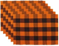 Buffalo Check Collection, Classic Farmhouse Tabletop Set, Placemat Set, 13x19, Antique Green, 6 Piece 25 Buffalo Check Collection, Classic Farmhouse Tabletop Set, Placemat Set, 13x19, Antique Green, 6 Piece -Wilton Shop 51kZXFE1 SL. AC