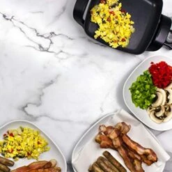 , Black, 8 Inch, ES-08, Electric Skillet, 800 Watts -Wilton Shop 51ka3viiF4L