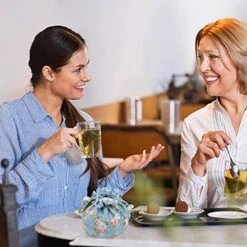 Tea Cozy,Cotton Printed Tea Cosy,Creative Kitchen Tea Pot Cover Insulation And Keep Warm,Teapot Cozy Breakfast Warmer,Tea Kettle Quilt For Home Kitchen Table Hotel Tea Party Restaurant -Wilton Shop 51kgSmjK5HS