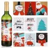 54 Pieces Christmas Wine Bottle Label Stickers Christmas Party Wine Bottle Decorations Xmas Wine Bottle Cover Santa Snowmen Elk Labels Stickers For Christmas Party Supplies Decor (Cartoon Style) 2 54 Pieces Christmas Wine Bottle Label Stickers Christmas Party Wine Bottle Decorations Xmas Wine Bottle Cover Santa Snowmen Elk Labels Stickers For Christmas Party Supplies Decor (Cartoon Style) -Wilton Shop 51kvm33nwpL