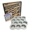 Tter Muffin Pan - Triple Coated Nonstick Cupcake Pan 100% Made In The USA. Easier To Clean. Cast Aluminum Construction (No Warping) Ideal Tin For Mini Cakes Small Bites & More - 12 Cups -Wilton Shop 51kxWflXUcL