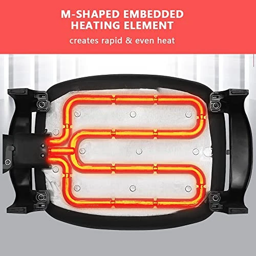 GENERIC Extra Deep Non-stick Electric Skillet Scratch Resistant, Serves 6 To 8 People (10.5Qt.) 7 GENERIC Extra Deep Non-stick Electric Skillet Scratch Resistant, Serves 6 To 8 People (10.5Qt.) - Image 5