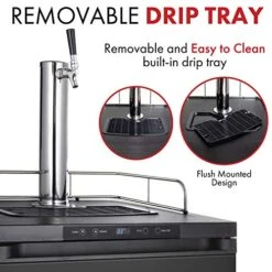 K309B-1 Keg Dispenser, Black -Wilton Shop 51l6dEM4xgL