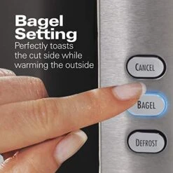 Hamilton Beach 2-Slice Non-Stick Belgian Waffle Maker & 2 Slice Extra Wide Slot Toaster With Shade Selector, Toast Boost, Auto Shutoff, Black (22633) 11 Hamilton Beach 2-Slice Non-Stick Belgian Waffle Maker & 2 Slice Extra Wide Slot Toaster With Shade Selector, Toast Boost, Auto Shutoff, Black (22633) -Wilton Shop 51lIvqTE2lL