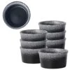 Qeeadeea Ramekins 4 Oz Oven Safe, Creme Brulee Ramekins, Souffle Cups, Souffle Dishes For Oven-black And Gray-Set Of 8 -Wilton Shop 51lKxQR0Y9L