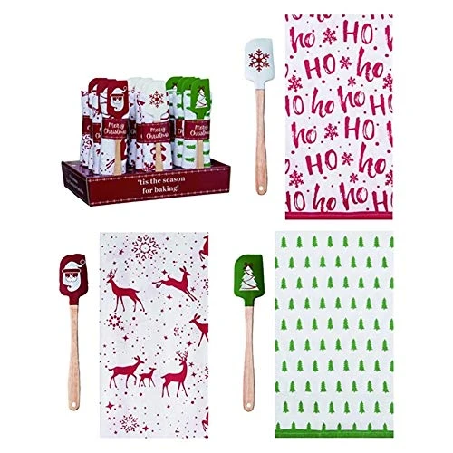 Transpac Y9024 Baking Gift Set With Display, Set Of 12, Silicone And Cotton 3 Transpac Y9024 Baking Gift Set With Display, Set Of 12, Silicone And Cotton