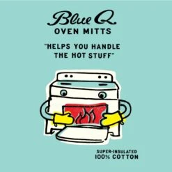 Oven Mitt ~ I Hate Everyone Too. Super-Insulated Quilting, Comfy, Natural-Fitting Shape, 100% Cotton. (I Hate Everyone Too) -Wilton Shop 51lWx7SDdiL