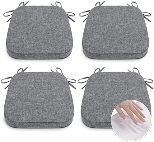 Chair Pads For Dining Chairs With Ties Memory Foam Chair Cushions For Kitchen Chairs Thickened Farmhouse Seat Cushion 16.5 X 16.25 Inches Brown 17 Chair Pads For Dining Chairs With Ties Memory Foam Chair Cushions For Kitchen Chairs Thickened Farmhouse Seat Cushion 16.5 X 16.25 Inches Brown - Image 15