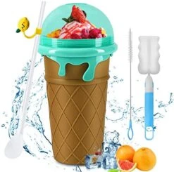 Slushie Maker Cup, TIKTOK Slushy Cup Magic Quick Frozen Smoothies Cup, 500ml Slushie Cup Homemade Milk Shake Ice Cream Maker Cooling Cup DIY For Family (Coffee) -Wilton Shop 51ltABdf8mL. AC