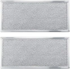 Beaquicy W10208631A Microwaves Grease Filter Approx. 13" X 6"- Replacement For Whirlpool GE Microwaves - Pack Of 2 -Wilton Shop 51m7KVmg7XL. AC