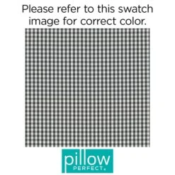 Outdoor/Indoor Dawson Pewter Chair Pads, 15.5" X 16", Black 2 Count 17 Outdoor/Indoor Dawson Pewter Chair Pads, 15.5" X 16", Black 2 Count -Wilton Shop 51mblx9953L