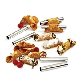Stainless Steel Mini Cannoli Form, Set Of 6, 6-Pack 9 Stainless Steel Mini Cannoli Form, Set Of 6, 6-Pack -Wilton Shop 51msqmv5bdL