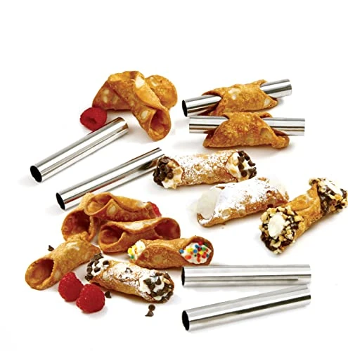 Stainless Steel Mini Cannoli Form, Set Of 6, 6-Pack 5 Stainless Steel Mini Cannoli Form, Set Of 6, 6-Pack - Image 3