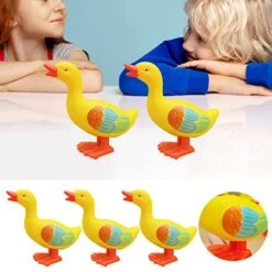 Winding Clockwork Toy Jumping Yellow Duck Simulation Animal Infant Enlightenment Boys And Girls Learn To Climb 1 To 8 Years Old Toy Classroom Exchange Valentines Day Cards -Wilton Shop 51nRP42cioL