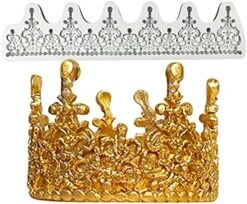 Crown Cake Fondant Molds - Sugarcraft Crown Baroque Style Silicone Mold For Cupcake Topper Chocolate Candy Pastry Jewelry Clay Cake Decorating… 21 Crown Cake Fondant Molds - Sugarcraft Crown Baroque Style Silicone Mold For Cupcake Topper Chocolate Candy Pastry Jewelry Clay Cake Decorating… -Wilton Shop 51o5cUc 6CS. AC