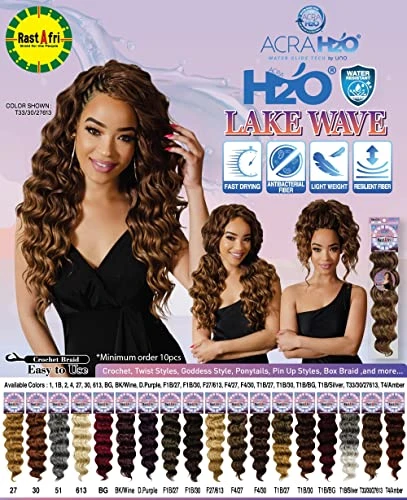 Afri H2O LAKE WAVE 18" (BK/WINE) 3 Afri H2O LAKE WAVE 18" (BK/WINE)