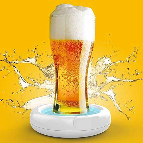 Yosoo Health Gear Ultrasonic Beer Foamer, 3.7V 110KHZ Ultrasonic Beer Bubbler Built In 1800mah Lithium Battery For Family Gatherings, Business Meetings, Etc 7 Yosoo Health Gear Ultrasonic Beer Foamer, 3.7V 110KHZ Ultrasonic Beer Bubbler Built In 1800mah Lithium Battery For Family Gatherings, Business Meetings, Etc - Image 5