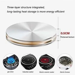 6L Explosion-proof 304 Stainless Steel Pressure Cooker, Pressure Cooker Soup Induction Cooker Gas Universal Pot Large Capacity -Wilton Shop 51oyQmseAAS