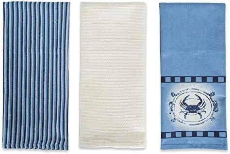 Cotton Embellished Dish Towels, 18x28 Set Of 4, Decorative Oversized Kitchen Towels, Perfect Home And Kitchen Gift-Strawberry Patch 7 Cotton Embellished Dish Towels, 18x28 Set Of 4, Decorative Oversized Kitchen Towels, Perfect Home And Kitchen Gift-Strawberry Patch - Image 5