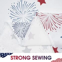4th Of July Stars Tablecloth, Fourth Of July Patriotic Decoration, 60 X 120 Inch, Polyester Tablecloth, Patriotic Stars Table Cloth For Fourth Of July Decorations 15 4th Of July Stars Tablecloth, Fourth Of July Patriotic Decoration, 60 X 120 Inch, Polyester Tablecloth, Patriotic Stars Table Cloth For Fourth Of July Decorations -Wilton Shop 51p9rCkrKfL