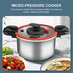 EMOTON Electric Pressure Cooker Pressure Air Fryer Power Pressure Cooker For Slow Cooker Rice Cooker Steamer Saute 11 EMOTON Electric Pressure Cooker Pressure Air Fryer Power Pressure Cooker For Slow Cooker Rice Cooker Steamer Saute -Wilton Shop 51pDxcNnPYL