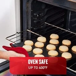 AirBake Dark Nonstick 2 Pack Cookie Sheet Set, 14 X 12in And 16 X 14in -Wilton Shop 51pSCNJadsL