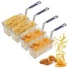 Set Of 4 Pack WeChef 13 1/4" X 6 1/2" X 6" Rectangular Wire Fry Basket With Non-slip Handle Commercial Restaurant Kitchen Deep Fryer 2 Set Of 4 Pack WeChef 13 1/4" X 6 1/2" X 6" Rectangular Wire Fry Basket With Non-slip Handle Commercial Restaurant Kitchen Deep Fryer -Wilton Shop 51pSik59H7L