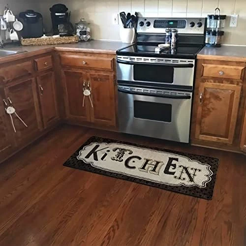 Ukeler Kitchen Rug Non Slip, Durable Natural Rubber Rug Runner For Kitchen Antique Style Chef Mat, 20''×59'' 15 Ukeler Kitchen Rug Non Slip, Durable Natural Rubber Rug Runner For Kitchen Antique Style Chef Mat, 20''×59'' - Image 13