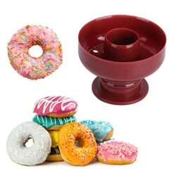 Bread Cutter Mold Donut Mould Simple Operation Nonstick Donut Mold Easy To Use For Christmas -Wilton Shop 51pzIubkI8L
