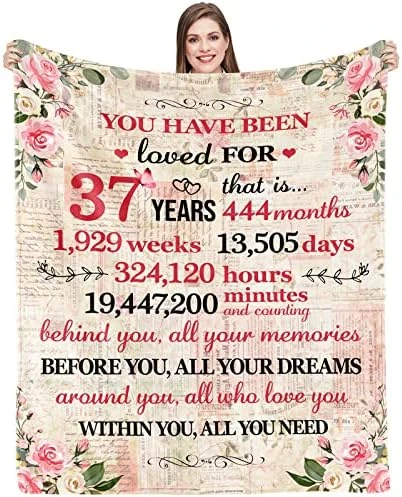 43rd Birthday Gifts For Women Happy 43rd Birthday Gifts For Her 43 Year Old Birthday Gifts For Women 43rd Birthday Decorations For Women Bestie Wife Sister Mom Friends 43rd Birthday Blanket 60"x 50" 16 43rd Birthday Gifts For Women Happy 43rd Birthday Gifts For Her 43 Year Old Birthday Gifts For Women 43rd Birthday Decorations For Women Bestie Wife Sister Mom Friends 43rd Birthday Blanket 60"x 50" - Image 14