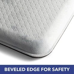 Cozy Living Anti Fatigue Kitchen Mat For Floor, Home Sweet Home Themed Cushioned Kitchen Runner Rug Mat, Non Slip, Easy Wipe Clean, 1/2 Inch Thick, 18" X 30", Grey -Wilton Shop 51qFSHlb4OL 2