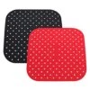 2 Pieces 8.4inch Silicone Air Fryer Liners Square Reusable Air Fryer Mats Non-Stick Air Fryer Pads For Air Fryer Baking Steaming Cooking -Wilton Shop 51qJ9uDdV9S