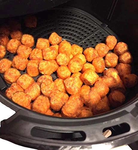 Air Fryer Replacement Grill Pan For Power XL Gowise 7QT Air Fryers, Crisper Plate,Air Fryer Accessories, Non-Stick Fry Pan, Dishwasher Safe 5 Air Fryer Replacement Grill Pan For Power XL Gowise 7QT Air Fryers, Crisper Plate,Air Fryer Accessories, Non-Stick Fry Pan, Dishwasher Safe - Image 3