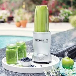 NutriBullet PRIME 12-Piece High-Speed Blender/Mixer System Include Stainless Steel Cup, Silver (Renewed) -Wilton Shop 51qSHmvrS2L