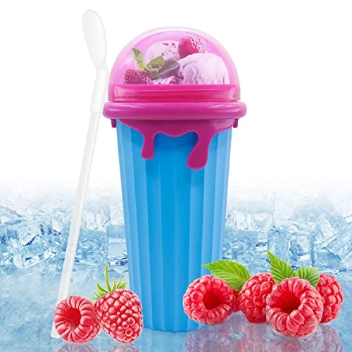 Lushy Cup, Slushy Maker Cup Upgraded 500ML TIK TOK Slushy Ice Cup Frozen Magic Squeeze Cup Cooling Maker Cup Freeze Mug Milkshake Smoothie Mug 3 Lushy Cup, Slushy Maker Cup Upgraded 500ML TIK TOK Slushy Ice Cup Frozen Magic Squeeze Cup Cooling Maker Cup Freeze Mug Milkshake Smoothie Mug