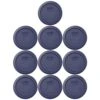 Pyrex 7202-PC Dark Blue 1 Cup Round Plastic Storage Lid, Made In USA - 10 Pack -Wilton Shop 51qWDzpiY6L