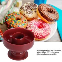 Bread Cutter Mold Donut Mould Simple Operation Nonstick Donut Mold Easy To Use For Christmas -Wilton Shop 51qek7x5CtL