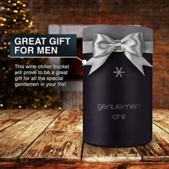 Wine Chiller Bucket - Double Wall Vacuum Insulated Wine Cooler, Wine Bottle Holder For Champagne And Wine Bottles, Keeps Wine Chill, Great Gift For Men, Premium Stainless Steel, Stainless Steel 15 Wine Chiller Bucket - Double Wall Vacuum Insulated Wine Cooler, Wine Bottle Holder For Champagne And Wine Bottles, Keeps Wine Chill, Great Gift For Men, Premium Stainless Steel, Stainless Steel -Wilton Shop 51qoatZ3yNL