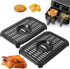 Air Fryer Grill Pan For Power XL Gowise 7QT Air Fryers,Nonstick Coating Crisper Plate,Air Fryer Replacement Parts,Air Fryer Rack,Air Fryer Accessories,Enamel Coating,Non-stick,Dishwasher Safe 26 Air Fryer Grill Pan For Power XL Gowise 7QT Air Fryers,Nonstick Coating Crisper Plate,Air Fryer Replacement Parts,Air Fryer Rack,Air Fryer Accessories,Enamel Coating,Non-stick,Dishwasher Safe -Wilton Shop 51qolDk5hQL. AC