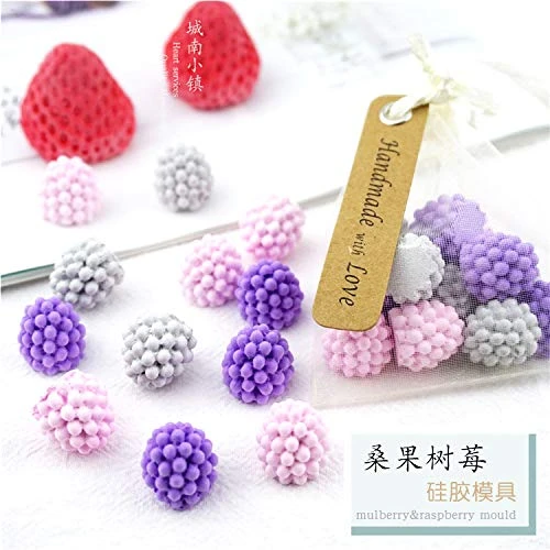 32-Cavity 3D Raspberry Silicone Mold For Fondant Chocolate Candy Gum Paste Polymer Clay Resin Kitchen Baking Sugar Craft Cake Cupcake Decorating Tools 6 32-Cavity 3D Raspberry Silicone Mold For Fondant Chocolate Candy Gum Paste Polymer Clay Resin Kitchen Baking Sugar Craft Cake Cupcake Decorating Tools - Image 4