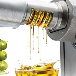 110V 600W Auto Oil Press Machine, Commercial Olive Extractor Expeller Stainless Steel Hot/Cold Oil Extractor For Peanut Nuts Walnut Seed Olive 13 110V 600W Auto Oil Press Machine, Commercial Olive Extractor Expeller Stainless Steel Hot/Cold Oil Extractor For Peanut Nuts Walnut Seed Olive -Wilton Shop 51r3enaj7pL