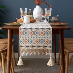 Placemats Set Of 6 Dining Table Kitchen Indoor And Outdoor Place Mats Washable Pure Color Braided, 13x18 Inch,Khaki -Wilton Shop 51rWR83HvGL. AC