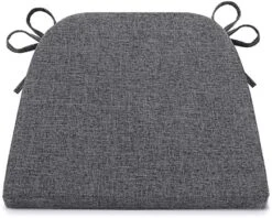 Chair Pads With Ties For Dining Room Chairs Set Of 4 High Density Foam Padded Cushion Non Slip U Shaped Kitchen Chair Seat Cushions 16x16.5 Inch White Beige 26 Chair Pads With Ties For Dining Room Chairs Set Of 4 High Density Foam Padded Cushion Non Slip U Shaped Kitchen Chair Seat Cushions 16x16.5 Inch White Beige -Wilton Shop 51rr4JrKW5L. AC