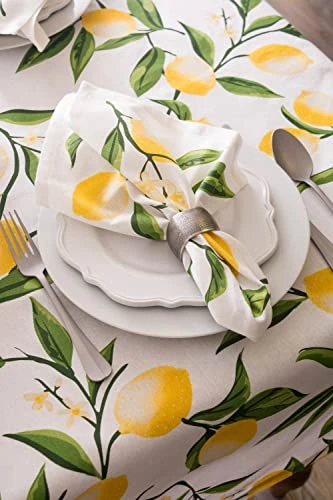 Lemon Bliss Tabletop Collection, Napkin Set, 6 Piece 7 Lemon Bliss Tabletop Collection, Napkin Set, 6 Piece - Image 5