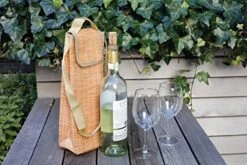 Kikkerland Wicker Wine Cooler, Brown -Wilton Shop 51rtobbpSVL