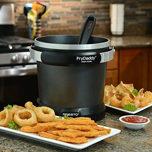 Presto 05420 FryDaddy Electric Deep Fryer,Black 3 Presto 05420 FryDaddy Electric Deep Fryer,Black
