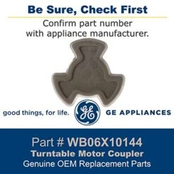 GE WB06X10144 Genuine OEM Turntable Motor Coupler For GE Microwaves -Wilton Shop 51s5CyxyQkL