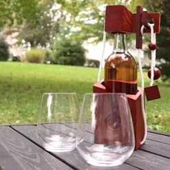 Cork Genius Wine Puzzle, Wooden Wine Bottle Puzzle Game For Adults, Bottle Lock Mind Puzzle, Wine Gifts And Accessories For Wine Lovers -Wilton Shop 51sZwlnIsTL