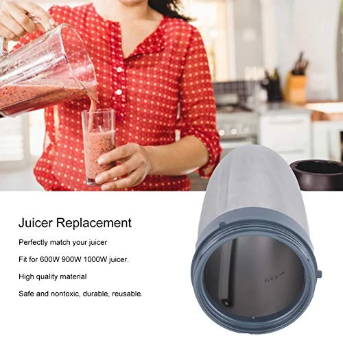 Akozon Stainless Steel Blender Cup Container Replacement Fit For 600W 900W 1000W Juicer 6 Akozon Stainless Steel Blender Cup Container Replacement Fit For 600W 900W 1000W Juicer - Image 4