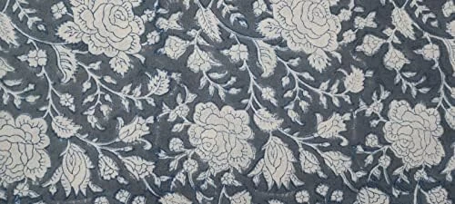 Cotton Tablecloth, Handblock Print Rectangle Blue Table Cloth For Kitchen Dinning Tabletop Decoration Parties Weddings Thanksgiving Christmas (60 X 108 Inches) 17 Cotton Tablecloth, Handblock Print Rectangle Blue Table Cloth For Kitchen Dinning Tabletop Decoration Parties Weddings Thanksgiving Christmas (60 X 108 Inches) - Image 15